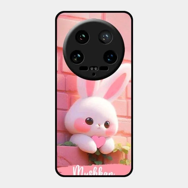 Bunny Glossy Metal Case Cover For Xiaomi 14 Ultra
