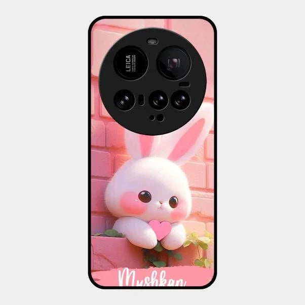 Bunny Glossy Metal Case Cover For Xiaomi 15 Ultra 5G