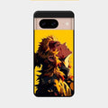 Burning Heart Glass Case Cover For Google Pixel 8 5G