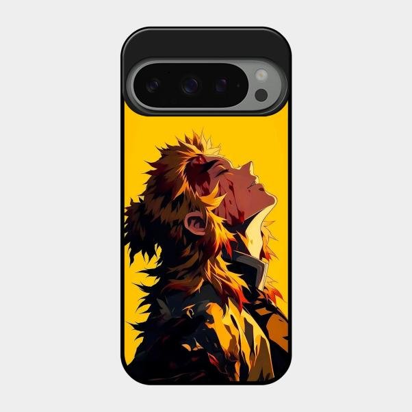 Burning Heart Glass Case Cover For Google Pixel 9 Pro 5G