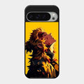 Burning Heart Glass Case Cover For Google Pixel 9 Pro Xl