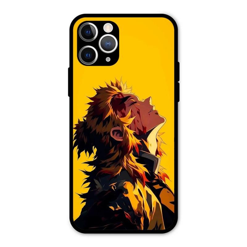 Burning Heart Glass Case Cover For iPhone 11 Pro
