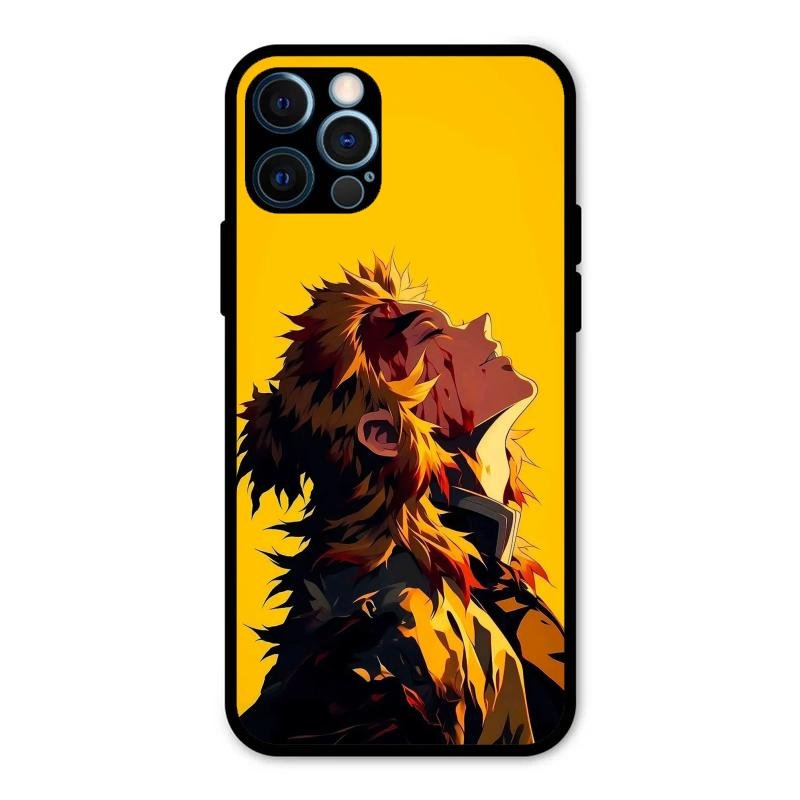 Burning Heart Glass Case Cover For iPhone 12 Pro Max