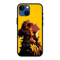 Burning Heart Glass Case Cover For iPhone 13 mini