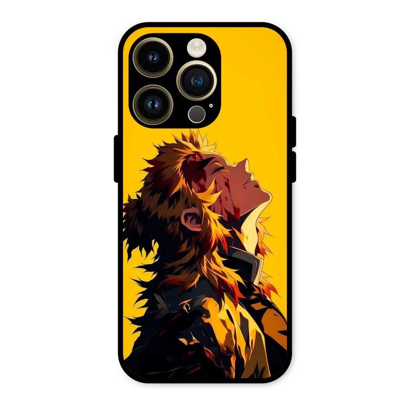 Burning Heart Glass Case Cover For iPhone 14 Pro Max