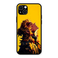 Burning Heart Glass Case Cover For iPhone 14