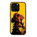 Burning Heart Glass Case Cover For iPhone 15 Pro