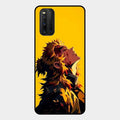 Burning Heart Glass Case Cover For Iqoo 3 5G