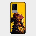 Burning Heart Glass Case Cover For Iqoo 9 5G