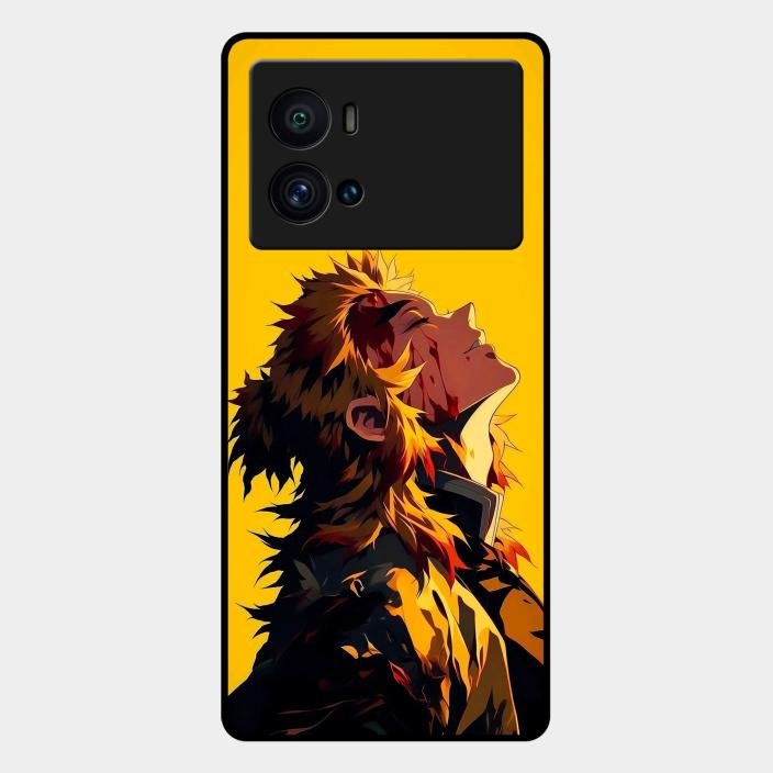 Burning Heart Glass Case Cover For Iqoo 9 Pro 5G