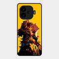 Burning Heart Glass Case Cover For Iqoo Neo 10R 5G