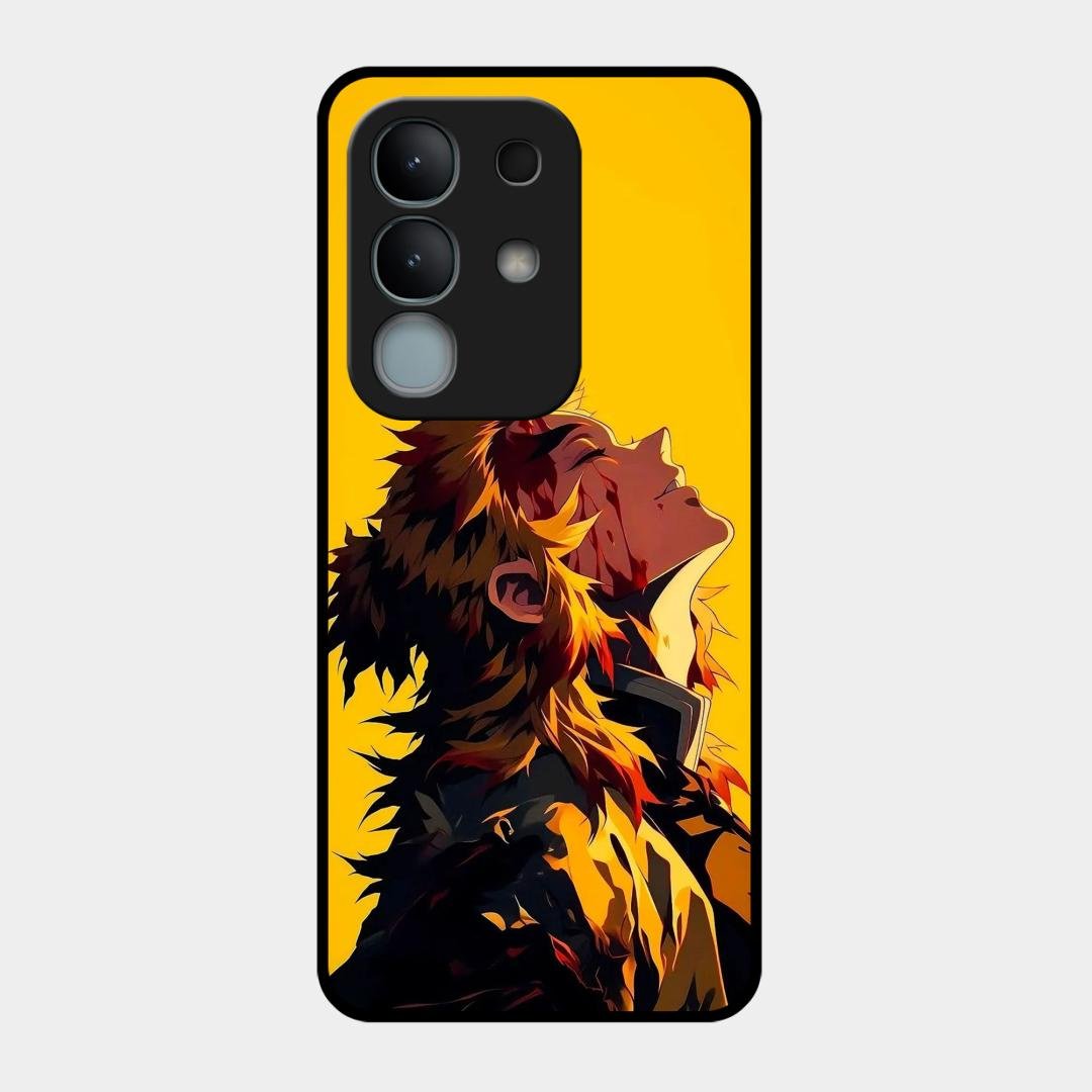 Burning Heart Glass Case Cover For iQOO Z10x 5G