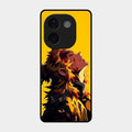 Burning Heart Glass Case Cover For Iqoo Z9S Pro 5G
