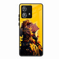 Burning Heart Glass Case Cover For Motorola Edge 40 5G