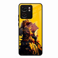 Burning Heart Glass Case Cover For Motorola Edge 40