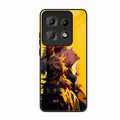 Burning Heart Glass Case Cover For Motorola Edge 50 Pro