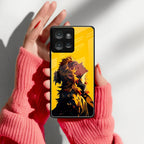 Burning Heart Glass Case Cover For Motorola - ShopOnCliQ