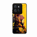 Burning Heart Glass Case Cover For Motorola Edge 50