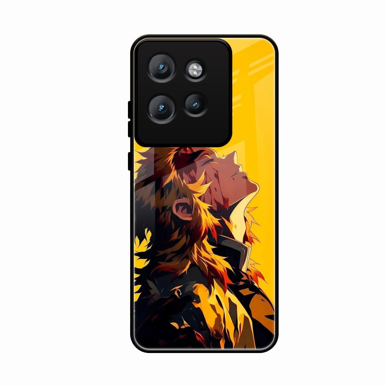 Burning Heart Glass Case Cover For Motorola Edge 50