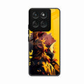 Burning Heart Glass Case Cover For Motorola Edge 60 Stylus 5G