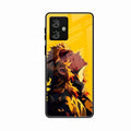 Burning Heart Glass Case Cover For Motorola G54 5G