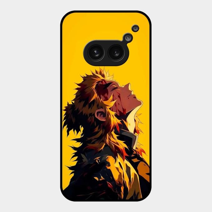 Burning Heart Glass Case Cover For Nothing Phone 2A 5G