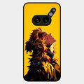 Burning Heart Glass Case Cover For Nothing Phone 2A Plus