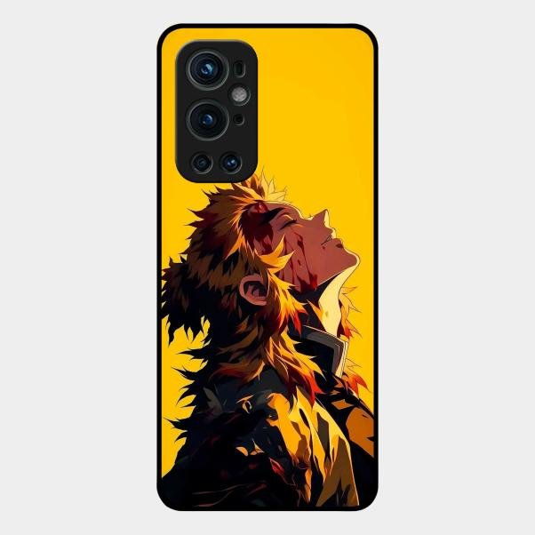 Burning Heart Glass Case Cover For Oneplus 9 Pro 5G