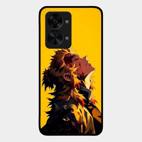 Burning Heart Glass Case Cover For Oneplus Nord 2T 5G