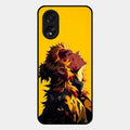 Burning Heart Glass Case Cover For Oppo A38
