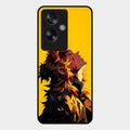 Burning Heart Glass Case Cover For Oppo A79 5G