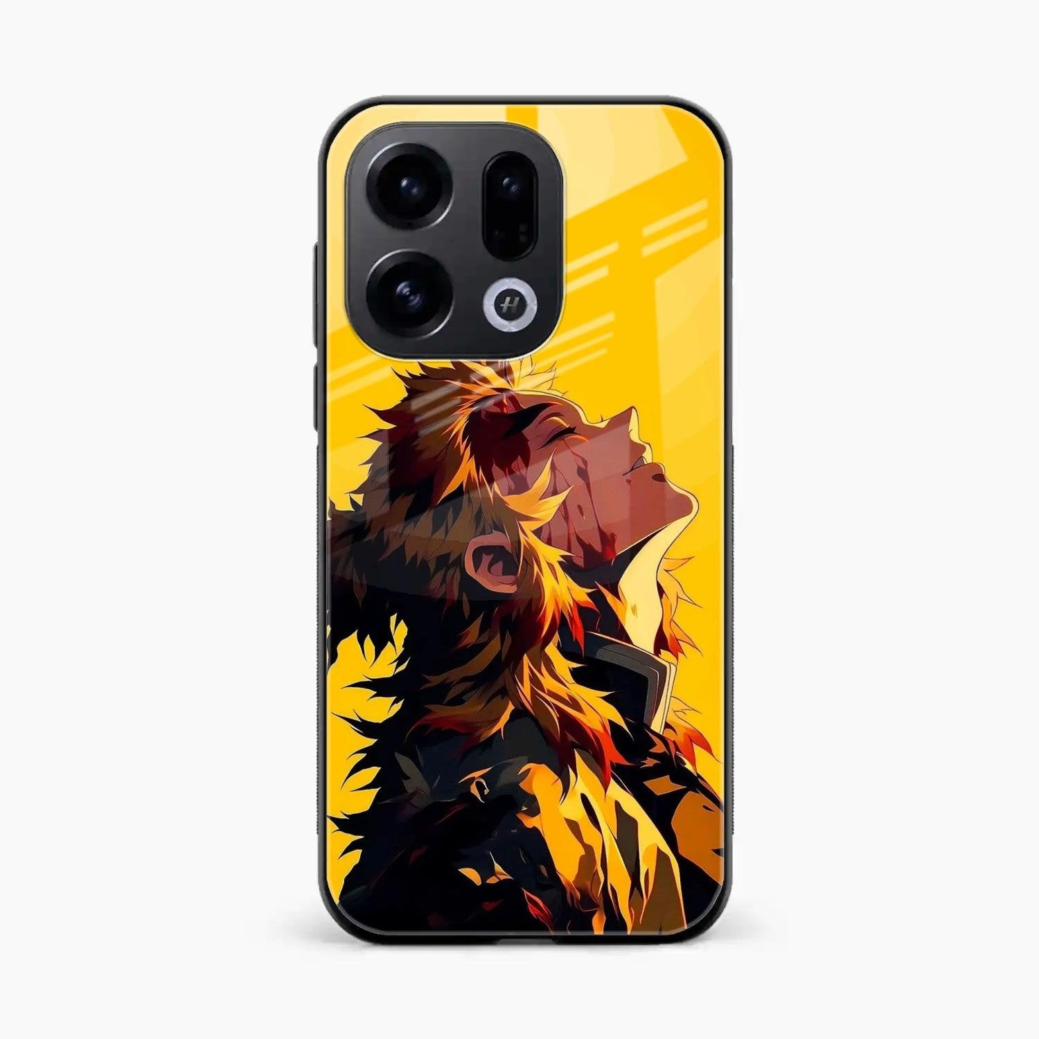 Burning Heart Glass Case Cover For Oppo Find X9 5G