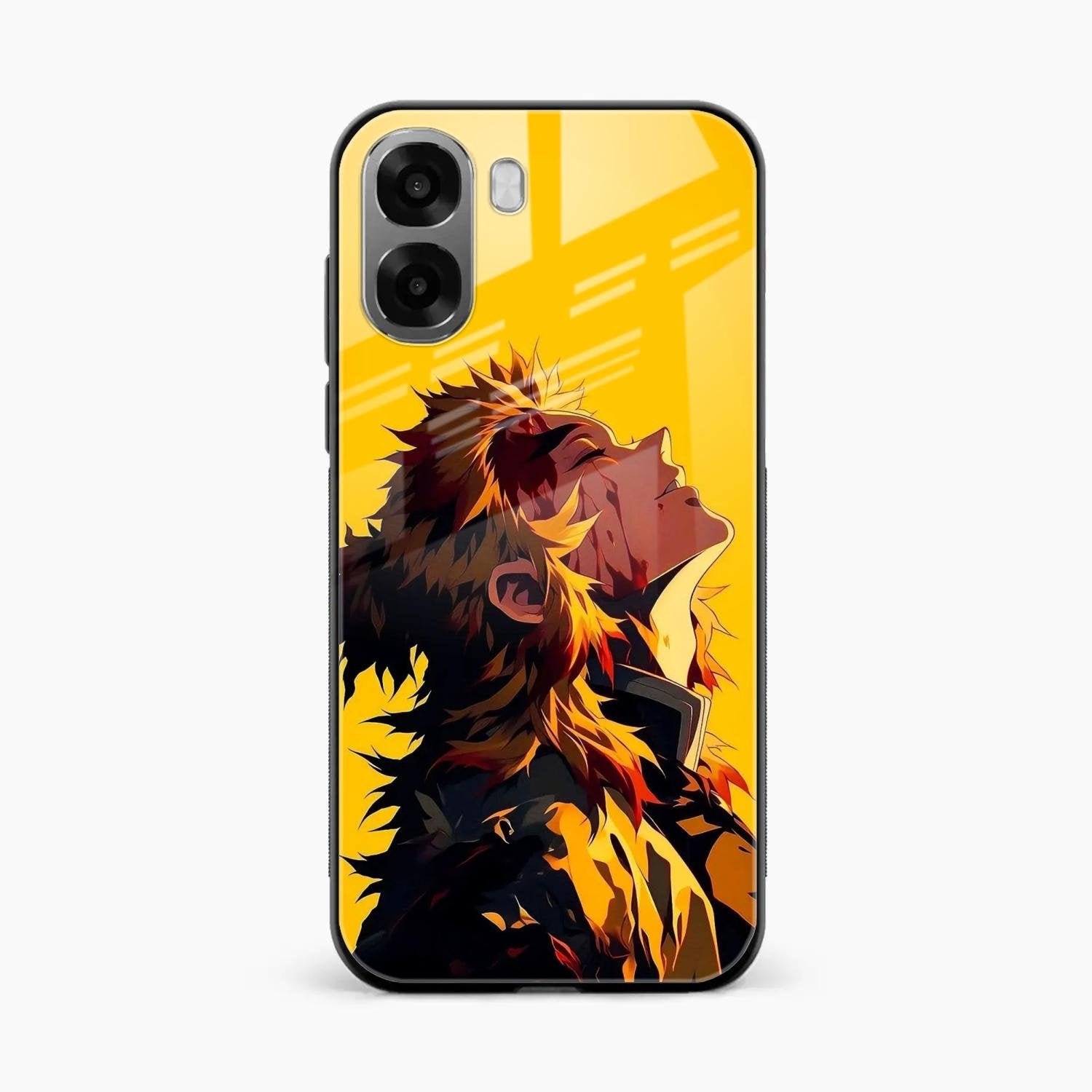 Burning Heart Glass Case Cover For Oppo K14x 5G