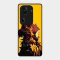 Burning Heart Glass Case Cover For Oppo Reno 11 Pro 5G