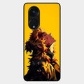 Burning Heart Glass Case Cover For Oppo Reno 8T 5G