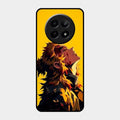 Burning Heart Glass Case Cover For Realme 12 5G