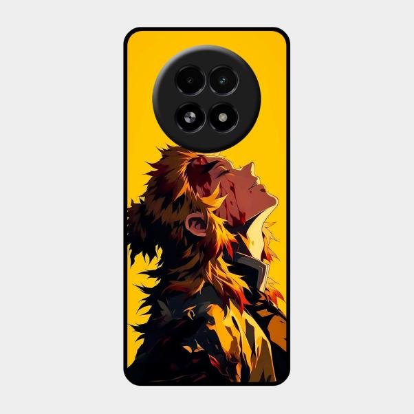 Burning Heart Glass Case Cover For Realme 13 5G
