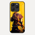 Burning Heart Glass Case Cover For Realme 15T 5G