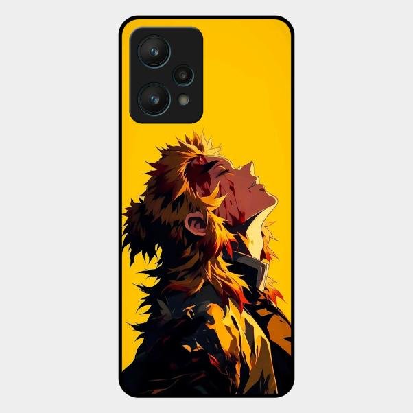Burning Heart Glass Case Cover For Realme 9 Pro 5G
