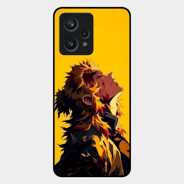 Burning Heart Glass Case Cover For Realme 9 Pro Plus 5G