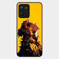 Burning Heart Glass Case Cover For Realme C35