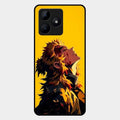 Burning Heart Glass Case Cover For Realme C53