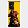 Burning Heart Glass Case Cover For Realme C55