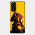 Burning Heart Glass Case Cover For Redmi Note 11