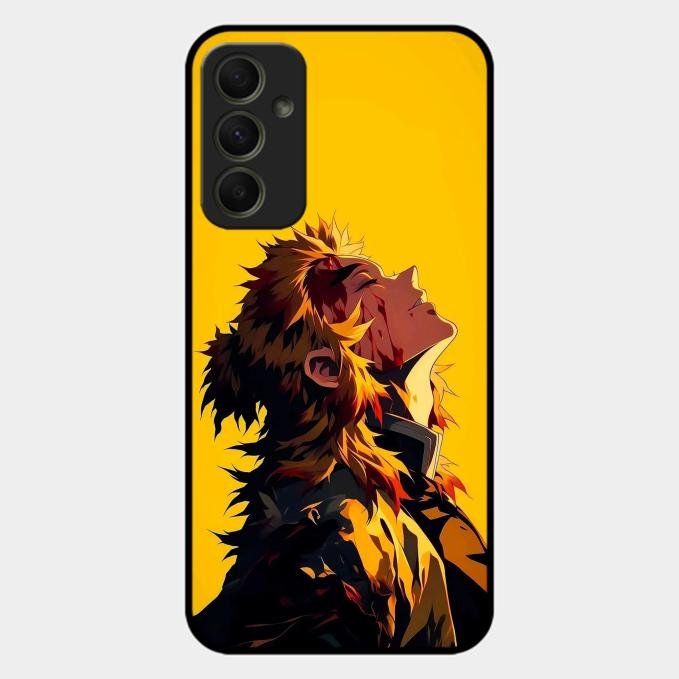 Burning Heart Glass Case Cover For Samsung Galaxy A34 5G