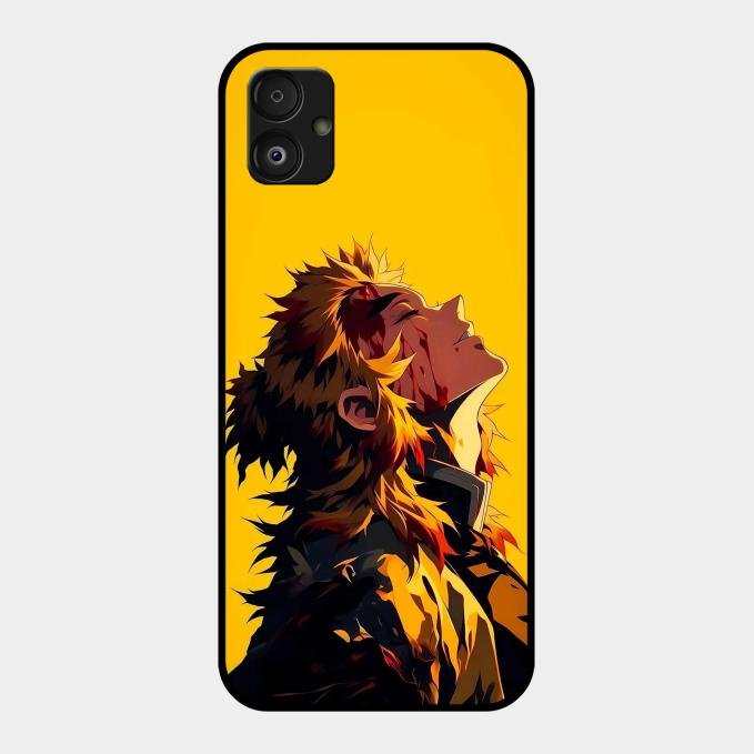 Burning Heart Glass Case Cover For Samsung Galaxy F14 5G