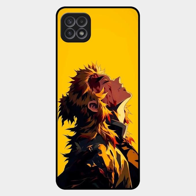 Burning Heart Glass Case Cover For Samsung Galaxy F42 5G