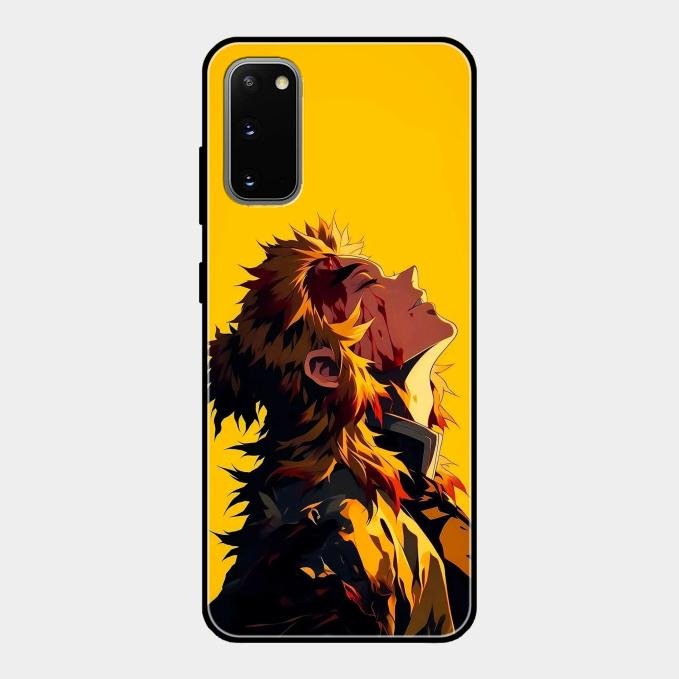 Burning Heart Glass Case Cover For Samsung Galaxy S20