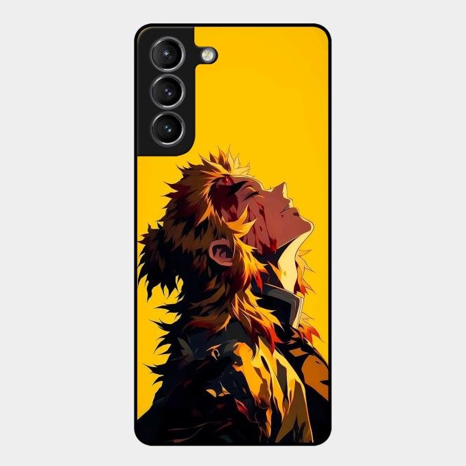 Burning Heart Glass Case Cover For Samsung Galaxy S21 Plus