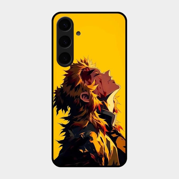 Burning Heart Glass Case Cover For Samsung Galaxy S24 Plus 5G